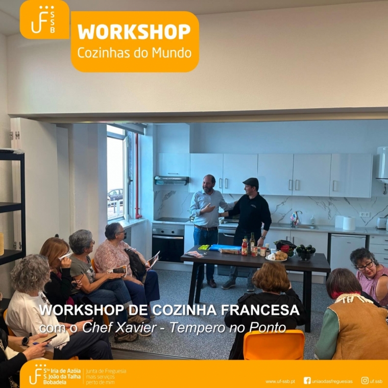 Workshops de Cozinha do Mundo | Cozinha Francesa