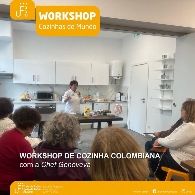 Workshops de Cozinha do Mundo | Cozinha Colombiana
