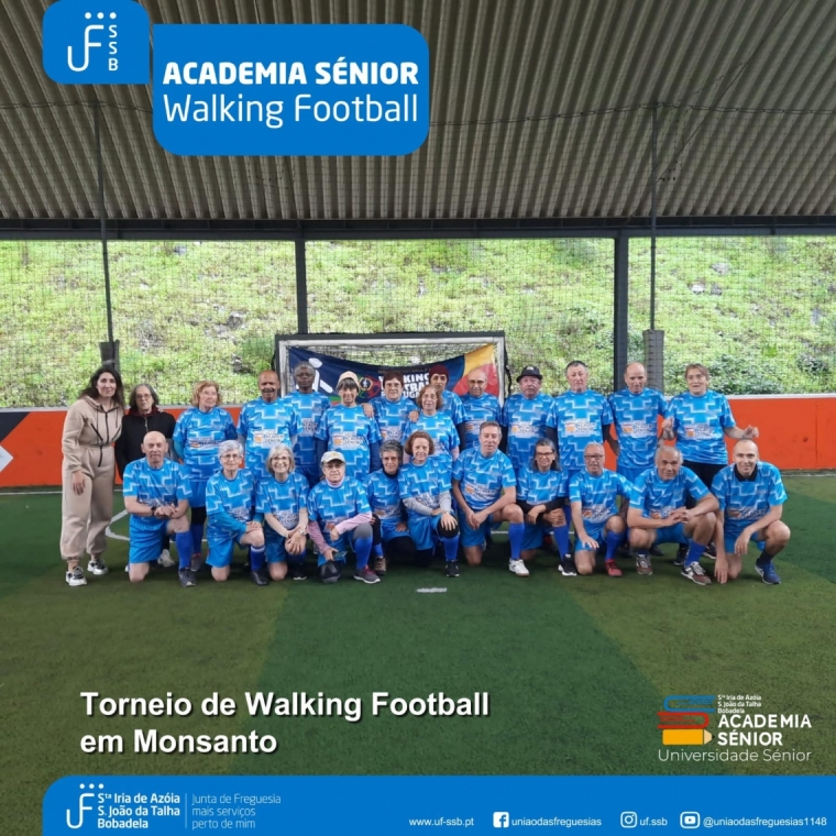 Torneio de Walking Football em Monsanto