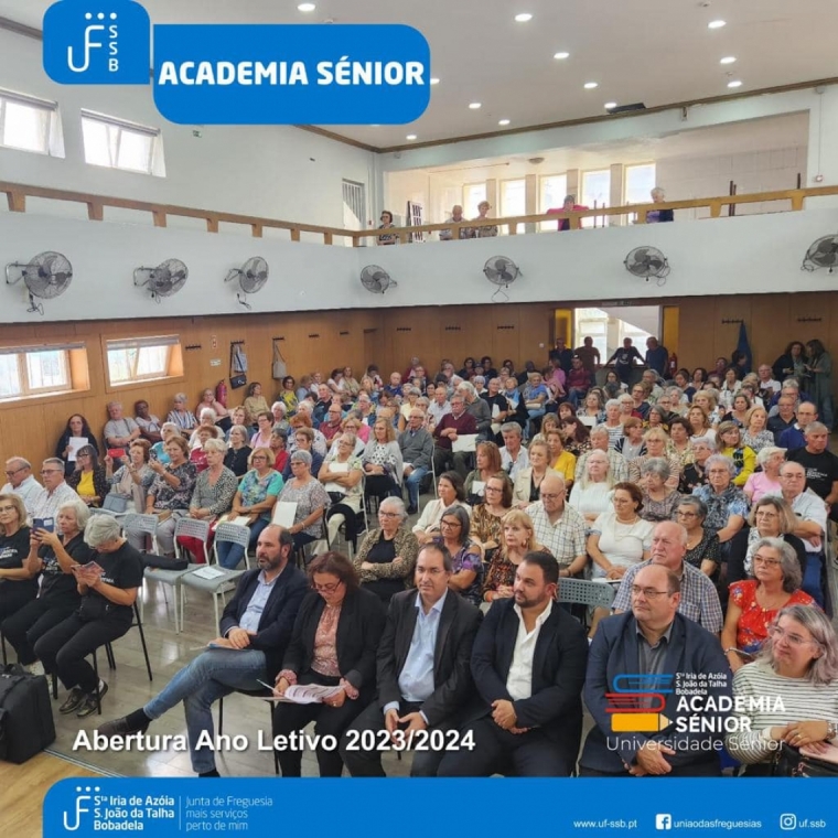 Academia Sénior - Início ao ano letivo 2023/2024 